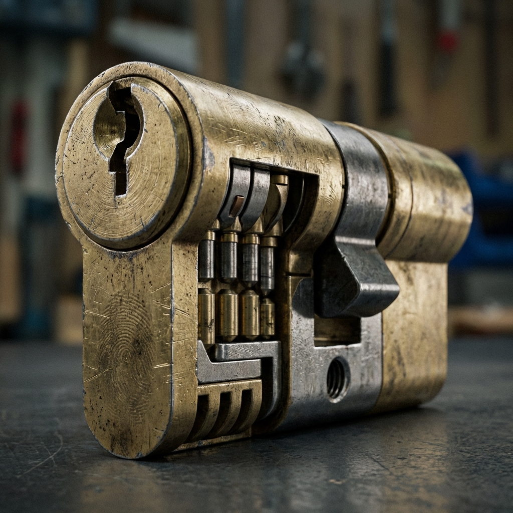 Serrure verrouillée